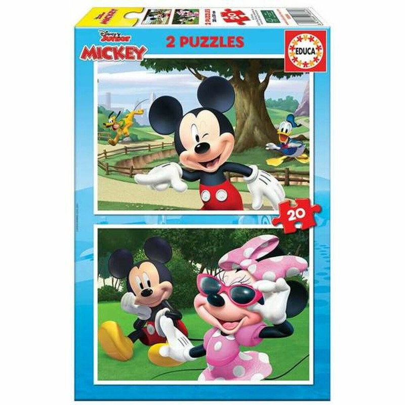 Puzzle Educa Mickey & Friends (2 x 20 pcs)