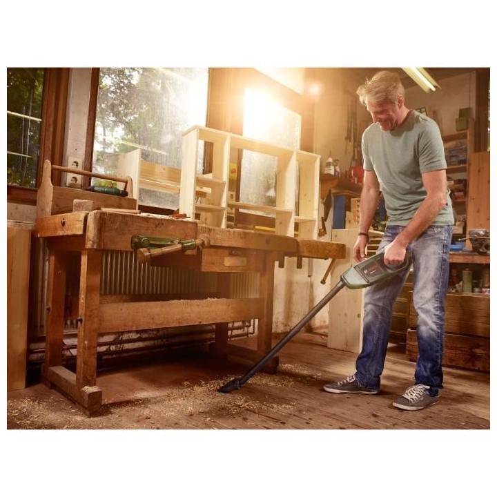 Aspirateur a main sans-fil Bosch - EasyVac 12 (Livré avec 1 Batterie,