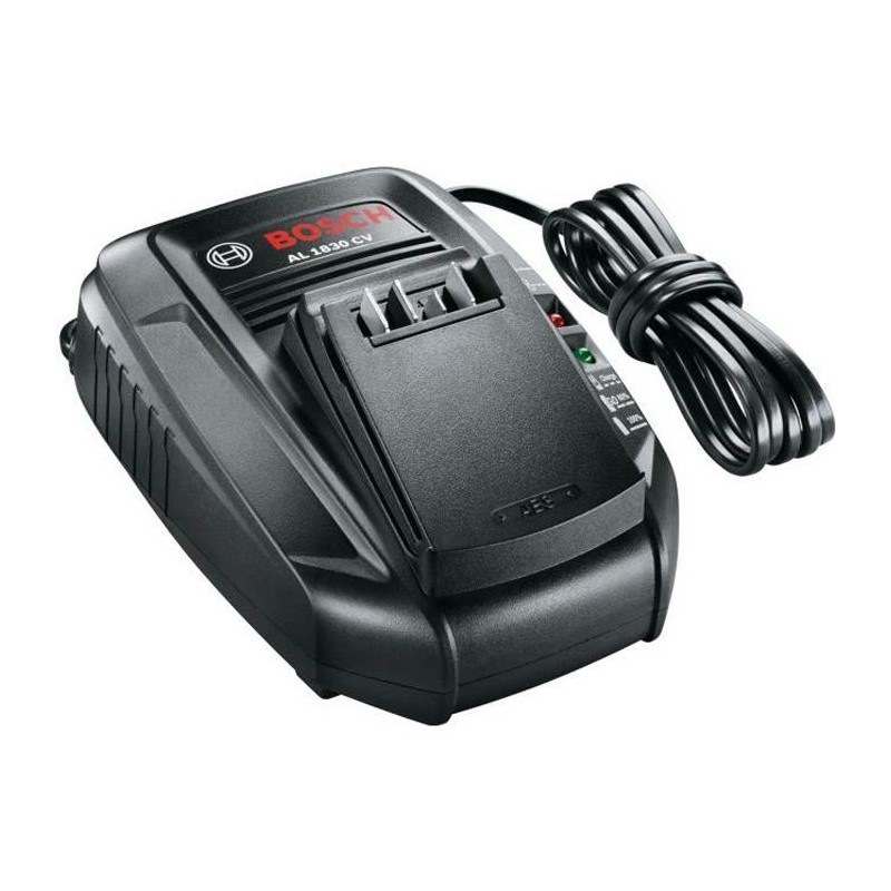 Chargeur rapide Bosch - AL 1830 CV (Accessoires pour outils sans-fil 14,4 V / 18 V)