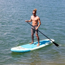 Planche de Paddle Surf Gonflable avec Accessoires Milos InnovaGoods 10' 305 cm