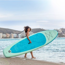 Planche de Paddle Surf Gonflable avec Accessoires Milos InnovaGoods 10' 305 cm