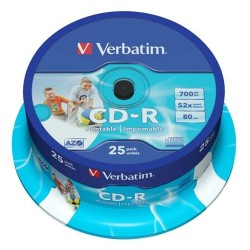 CD-R Verbatim    700 MB 52x...