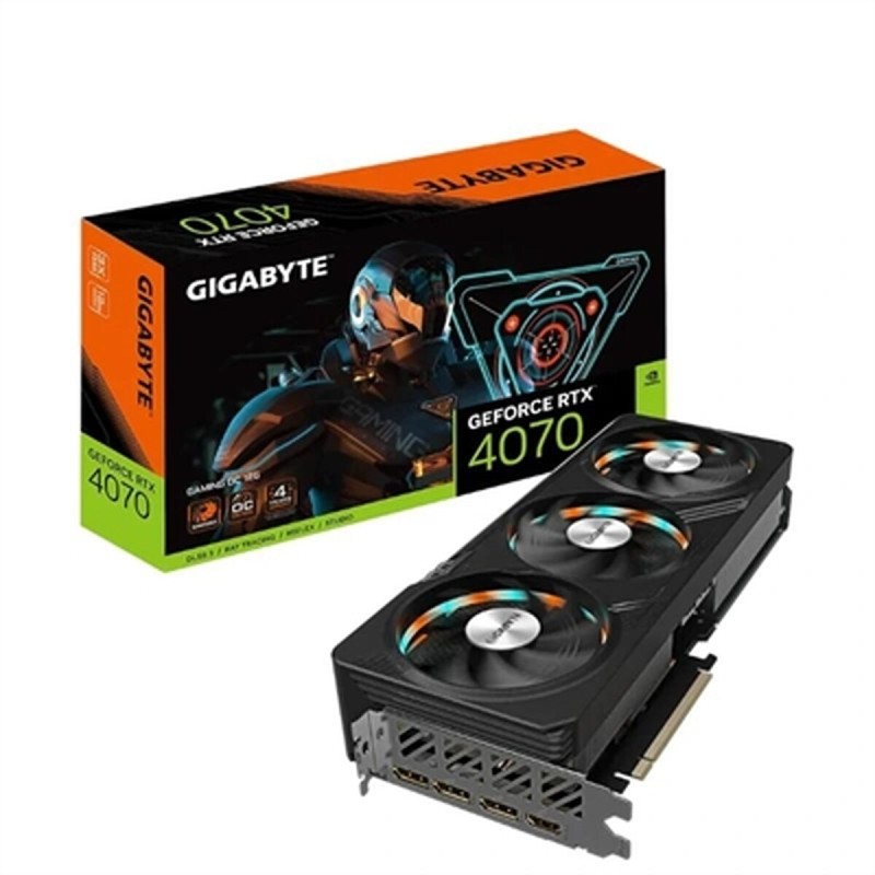 Carte Graphique Gigabyte GV-N4070GAMING OC-12GD 12 GB GDDR6X 12 GB RAM GDDR6X