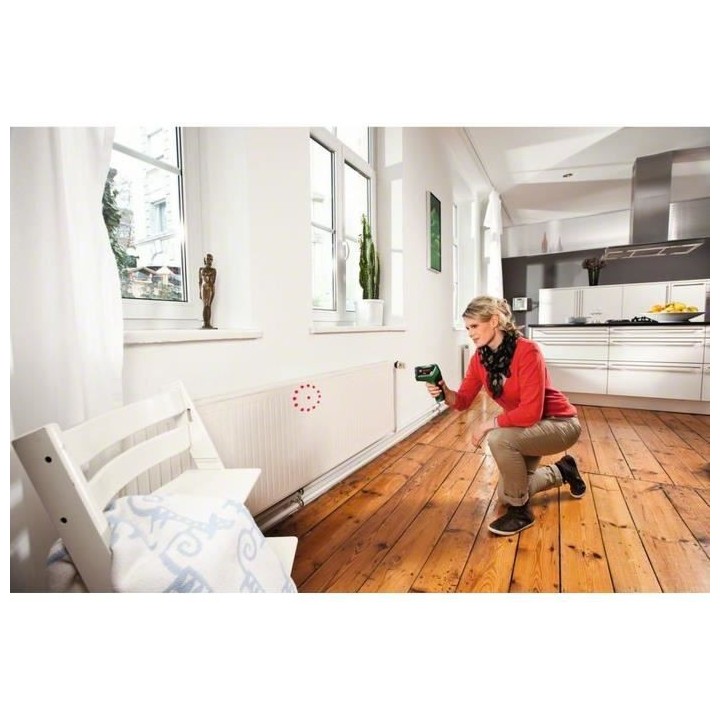 Détecteur thermique Bosch - PTD 1 (Livré avec 2 piles AA, poche de r