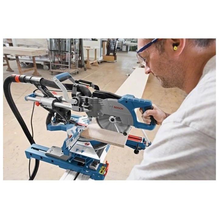 Scie a onglets radiale Bosch Professional - GCM 8 SJL (1600 W, livrée