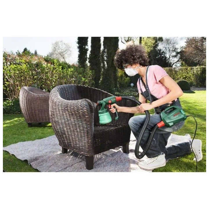 Pistolet a peinture Bosch - PFS 1000 (Livré avec Buse, Sacoche et Cei