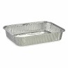 Ensemble de plats pour la cuisine Jetable Rectangulaire Aluminium 22,5 x 6 x 15,6 cm (24 Unités)