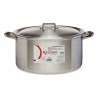 Casserole avec Couvercle Argenté Aluminium 15 L (3 Unités)