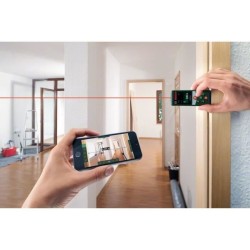 Télémetre laser Bosch - PLR 30 C (Livré avec housse de protection et 2 x 1,5-V-LR03 (AAA))