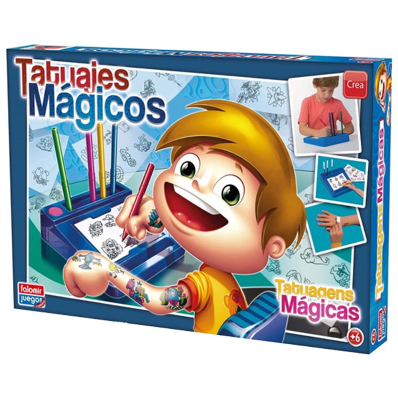 Travaux Manuel TATUAJES MAGICOS Falomir Bleu