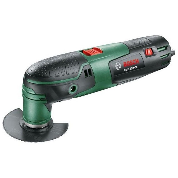 Outil multifonctions Bosch - PMF 220 CE (220W, livré avec accessoires