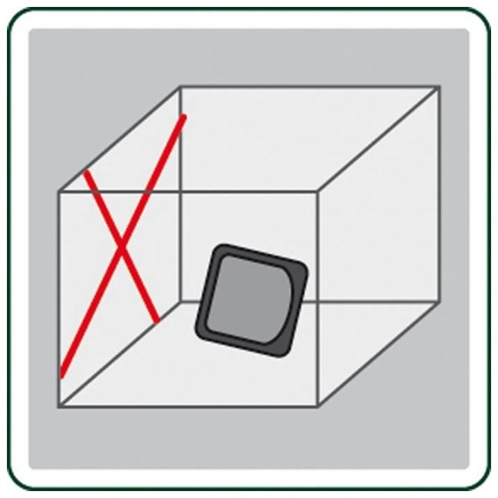 Laser lignes Bosch - Quigo (Livré avec Pince universelle MM2 , Adapta
