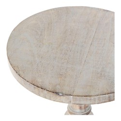 Table d'appoint DKD Home Decor Marron Clair Bois de manguier 30 x 30 x 78 cm