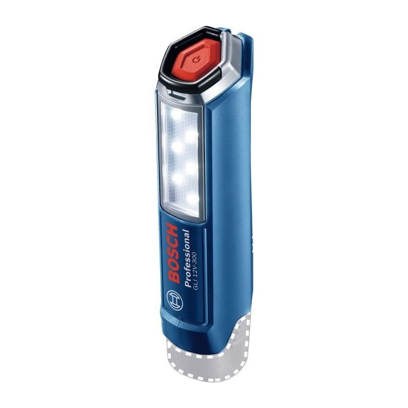 Lampe torche sans fil BOSCH PROFESSIONAL - 12V - GLI 12V-300 (sans batterie)