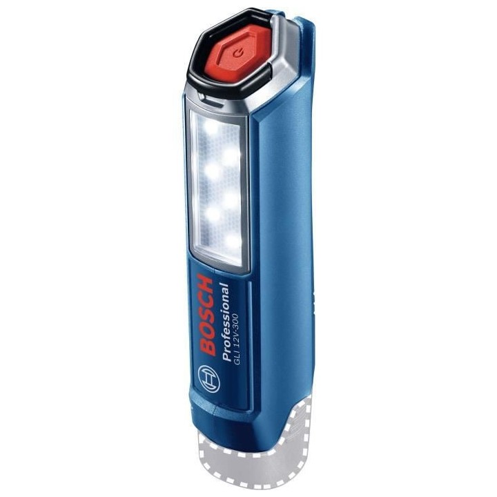 Lampe torche sans fil BOSCH PROFESSIONAL - 12V - GLI 12V-300 (sans bat