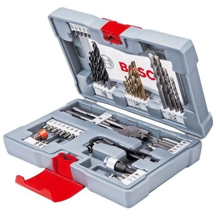 Coffret d'accessoires Premium pour le perçage et le vissage (49 pcs)