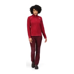 Doublure Polaire Regatta Montes Lightweight Half-Zip Rouge