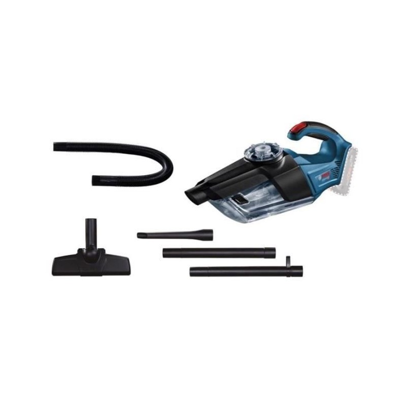 Aspirateur a main sans-fil Bosch Professional - GAS 18V-1 - Cuve polypropylene 0,7 L (Livré sans batterie ni chargeur)