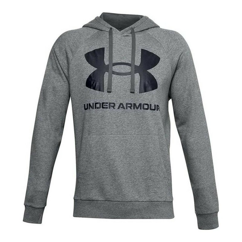 Sweat à capuche Under Armour Fleece Rival Gris foncé