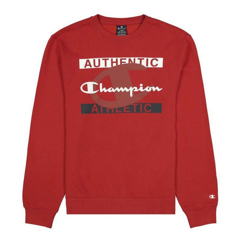 Sweat sans capuche Champion Authentic Athletic Rouge