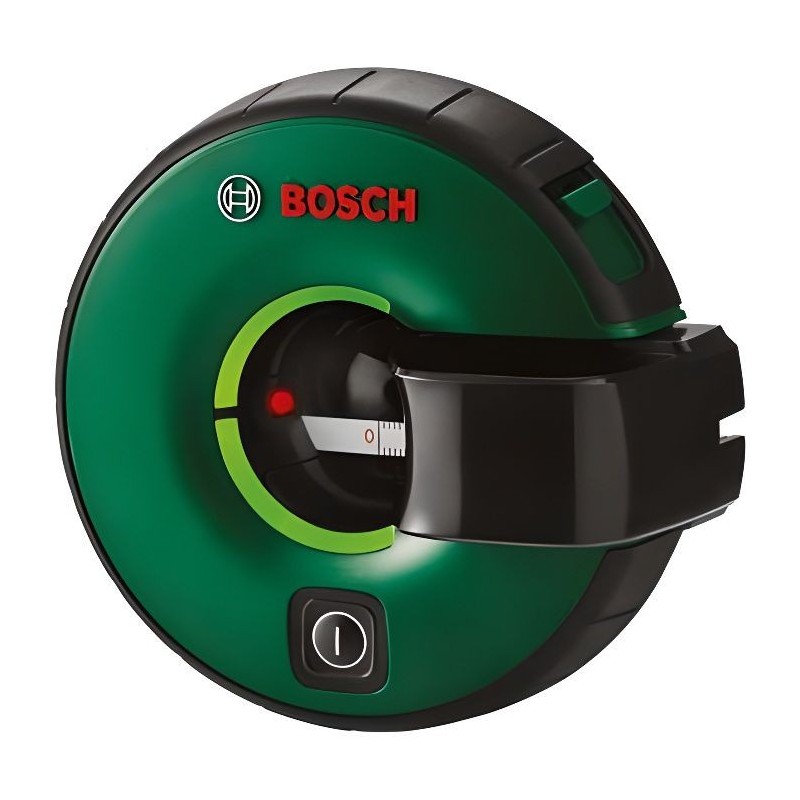 Metre laser lignes Bosch - Atino Basic (metre ruban de 1,5 m, 1 gel pad, 1 pile 1,5 V LR6 (AA))