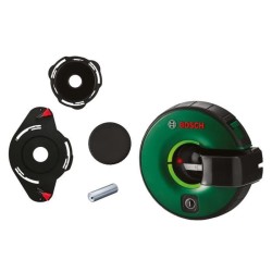 Metre laser lignes Bosch - Atino Basic (metre ruban de 1,5 m, 1 gel pad, 1 pile 1,5 V LR6 (AA))