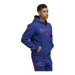 Sweat à capuche homme Adidas Reverse Retro Future Icons Bleu