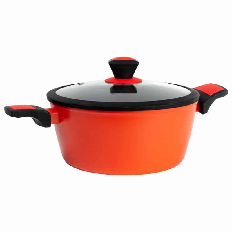 Casserole Benetton BE258 Rouge Orange Aluminium Aluminium forgé Ø 28 cm