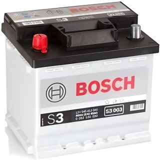 BOSCH Batterie Auto S3003 45Ah 400A / + a gauche