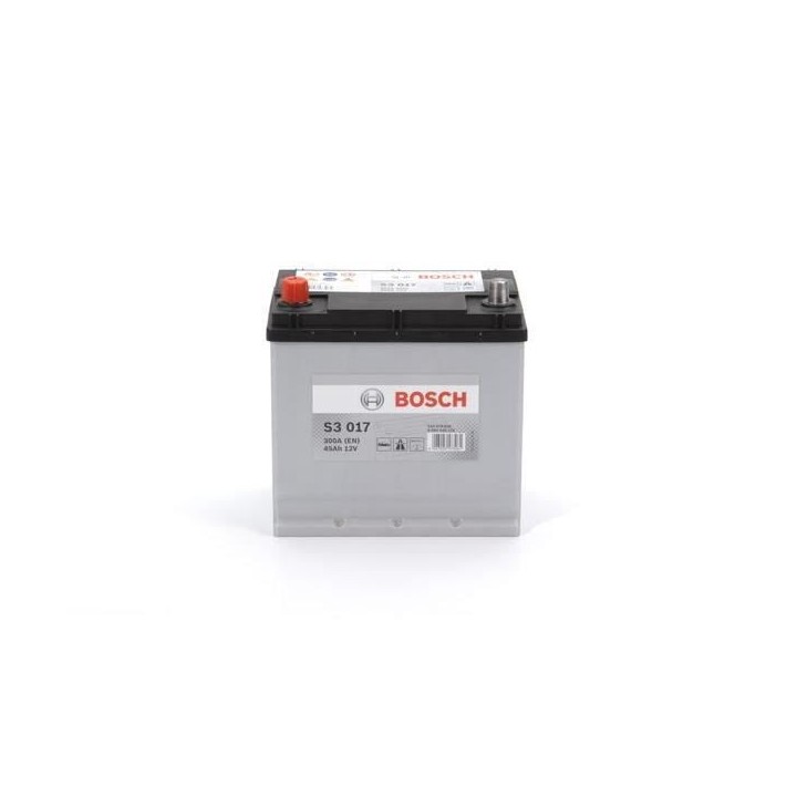 BOSCH Batterie Auto S3017 45AH 300A / + a gauche