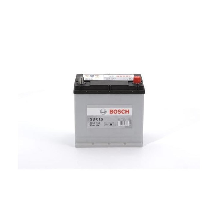 BOSCH Batterie Auto S3016 45Ah 300A / + a droite