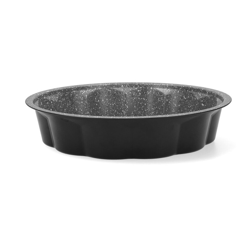 Moule à gâteaux Bidasoa Tribeca Rond Noir Métal (27 x 5,5 cm)