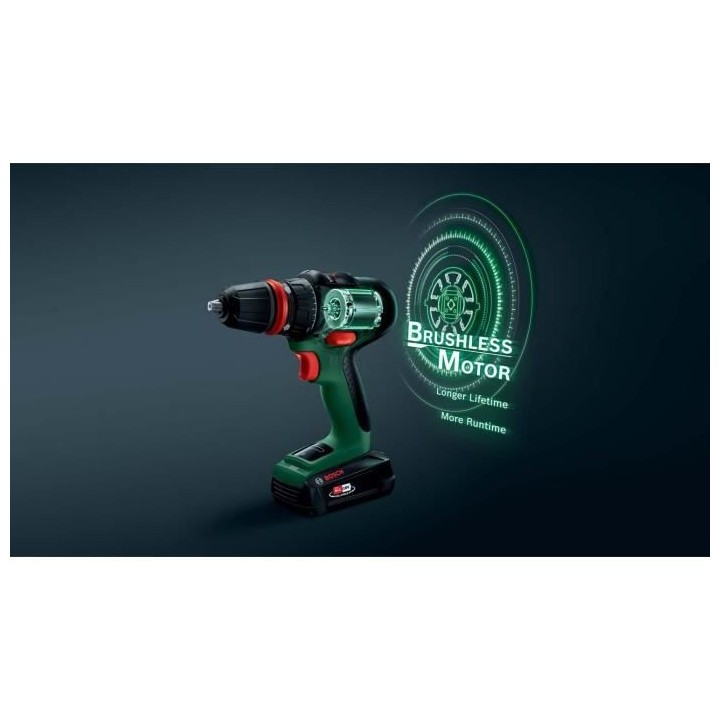 Perceuse-visseuse sans-fil Bosch - AdvancedDrill 18 (Livrée avec 2 ba