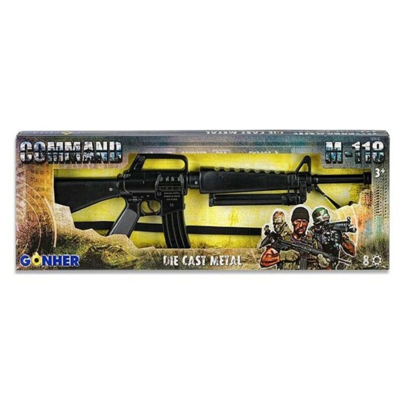 Fusil Assault Command Gonher 118/6 (45 x 18 x 2 cm)