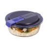 Boîte à lunch hermétique Luminarc Easy Box Bleu verre (920 ml) (6 Unités)