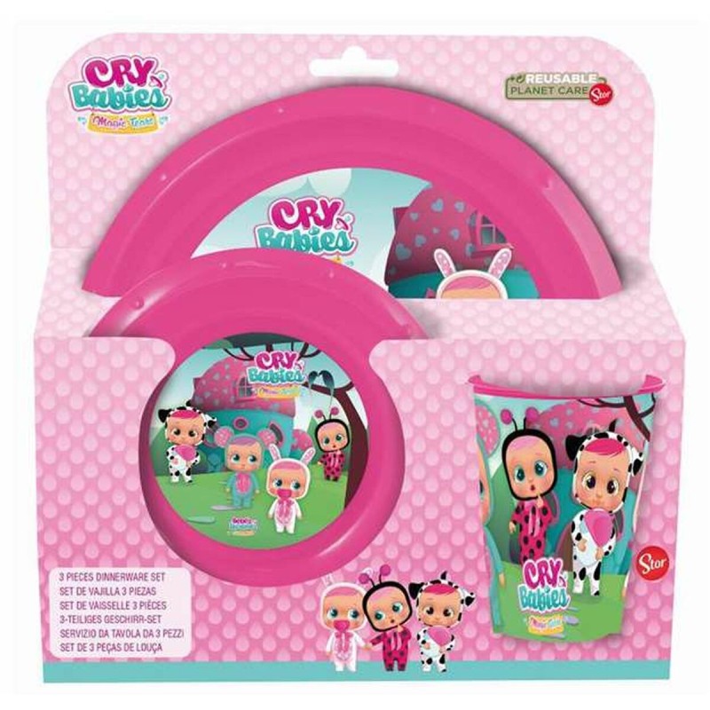 Pique-nique IMC Toys Cry Babies Rose Playset