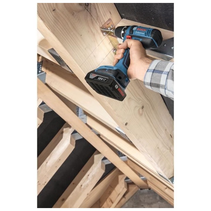 Perceuse visseuse Bosch Professional - GSR 18-2-LI (2 batteries de 2,0