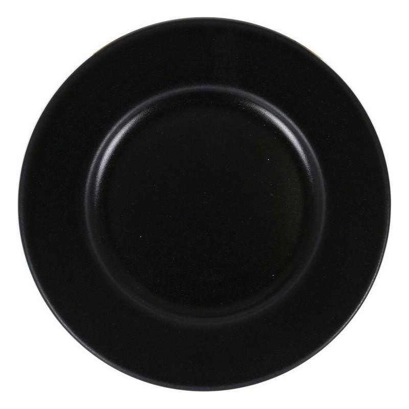 Assiette Neat Porcelaine Noir (Ø 16 cm)