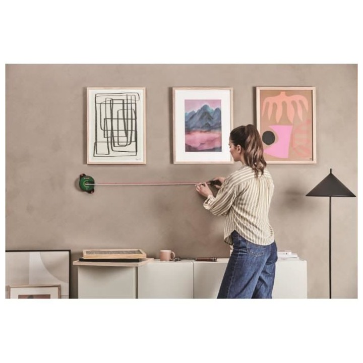 Metre laser lignes Bosch - Atino Set (metre ruban de 1,5 m, 6 gel pads