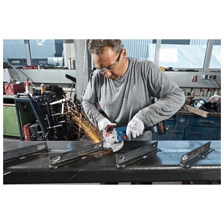 Meuleuse BOSCH PROFESSIONAL GWX 18V-15 C + 2 batteries 5,5Ah ProCORE18