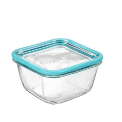 Panier-repas carré avec couvercle Bormioli Rocco Frigoverre Future Transparent 773 ml verre (12 Unités)