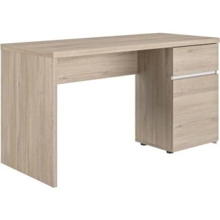 Bureau OLERON - 1 tiroir 1 porte - Décor chene - Made in France - L 1