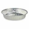 Ensemble de plats pour la cuisine Jetable Ronde Aluminium 21,5 x 5,5 x 21,5 cm (24 Unités)