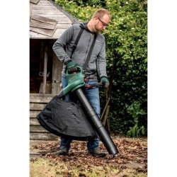 Aspirateur/Souffleur/Broyeur filaire Bosch - Universal Garden Tidy 2300 W (sac de 45 litres, jusqu'a 285km/h)