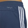 Short de Sport Adidas Knit Pacer 3 Stripes Femme Bleu foncé