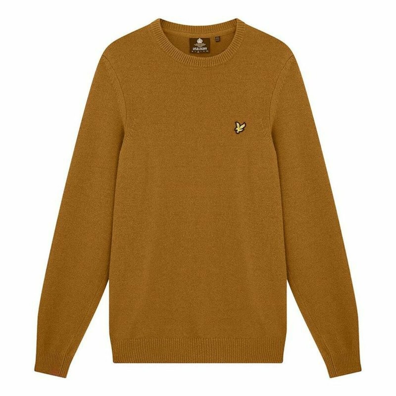 Sweat sans capuche homme Lyle & Scott V1 Doré