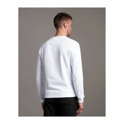 Sweat sans capuche homme Lyle & Scott V1 Crew Blanc