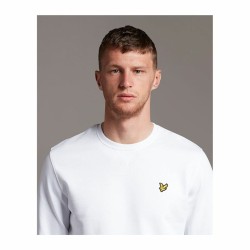 Sweat sans capuche homme Lyle & Scott V1 Crew Blanc