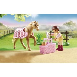 Playset Playmobil 70521 Poney Formation 70521 (29 pcs)