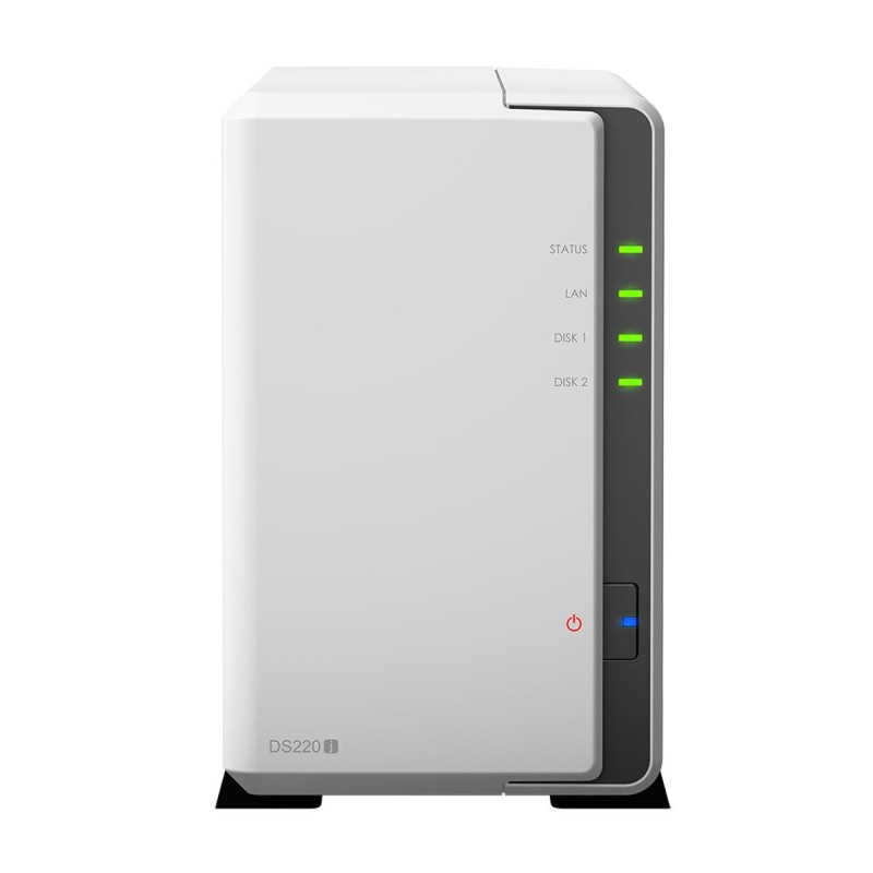 Stockage en Réseau NAS Synology DS220J Realtek Noir Blanc 1,4 GHz Realtek RTD1296